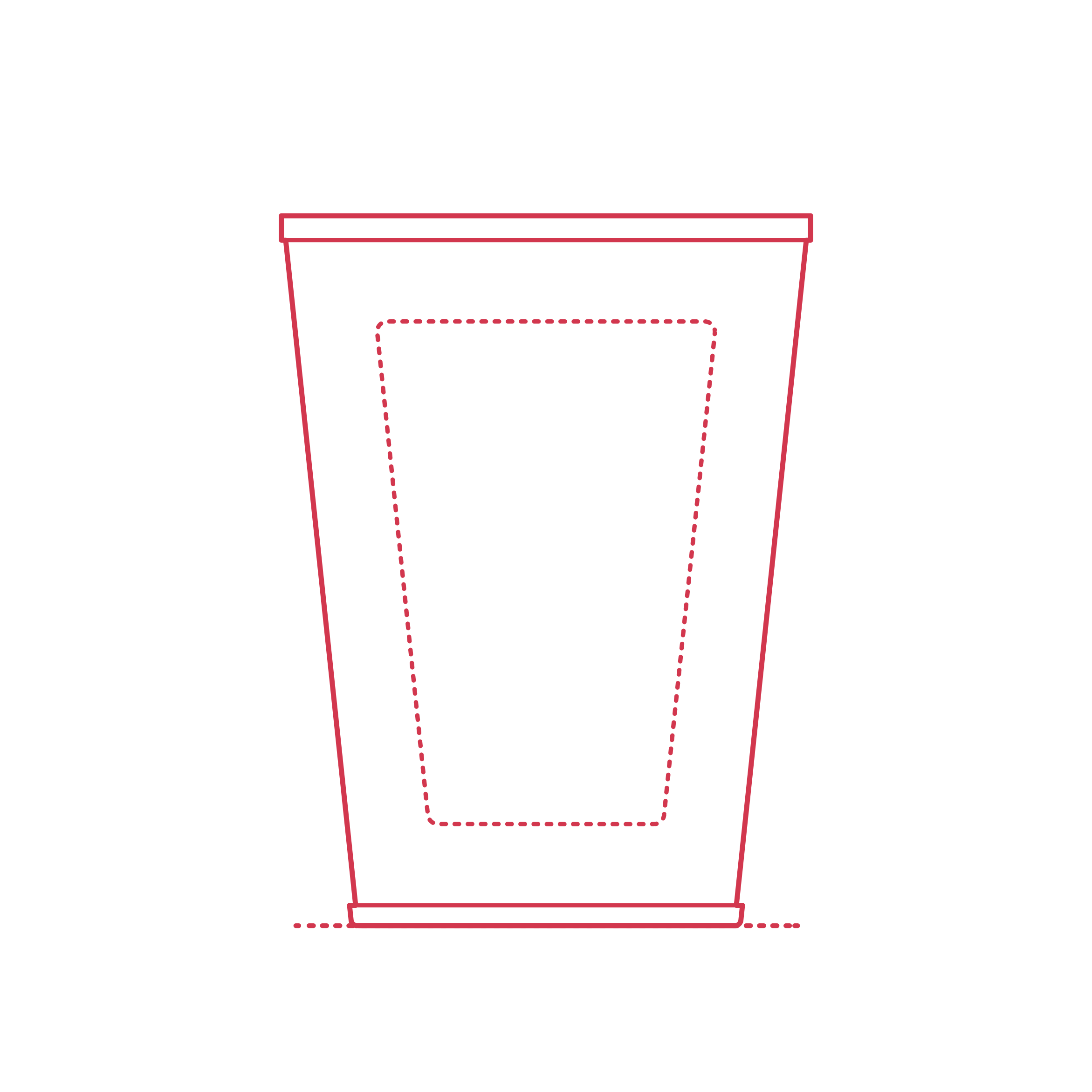 Objects Bathroom Trash Cans Ikea Dronjons Wastepaper Basket Icon Svg Vector Free Vectors